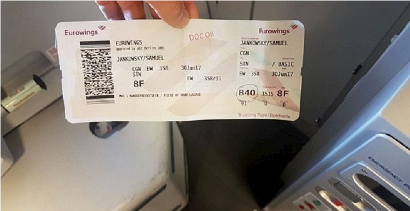 электронный посадочный талон